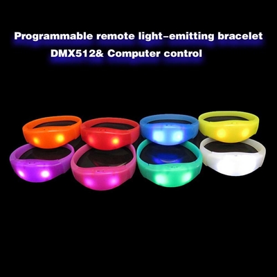 حفل LED معصم مع التحكم اللاسلكي و RFID لإدارة الحشد ODM