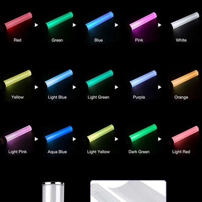 أكريليك ميني LED عصا مع مفتاح الدوار شعار ليزر مخصص ميني ضوء LED أكريليك عصا LED القلم الضوء