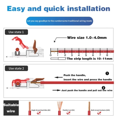 26-21 AWG رابط الأسلاك المملوء بالجيل وصلة الجسر 101E وصلة